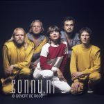 Earth & Fire with Jerney Kaagman, Gerard Koerts, Chris Koerts, Bert Ruiter and Ab Tamboer  at studio Amsterdam Photo: Govert de Roos/Connu